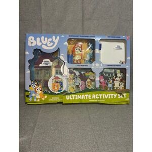 Bluey Ultimate Activity Set Kids OS Multi 4-in-1 SlimySand Felt Magnetic Puzzle